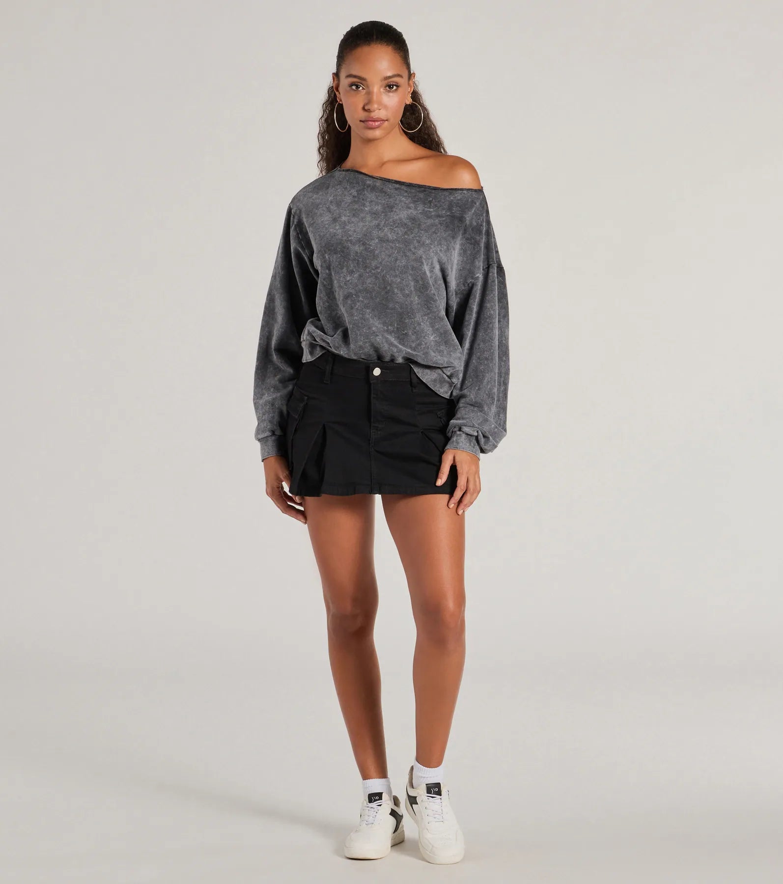 Comfy Vibes Only Washed Knit Pullover Top - Image 4