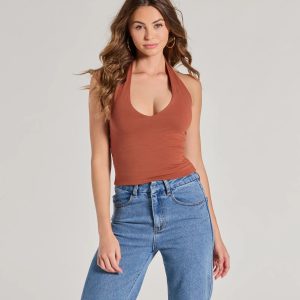 Trendy Find Knit Halter Top