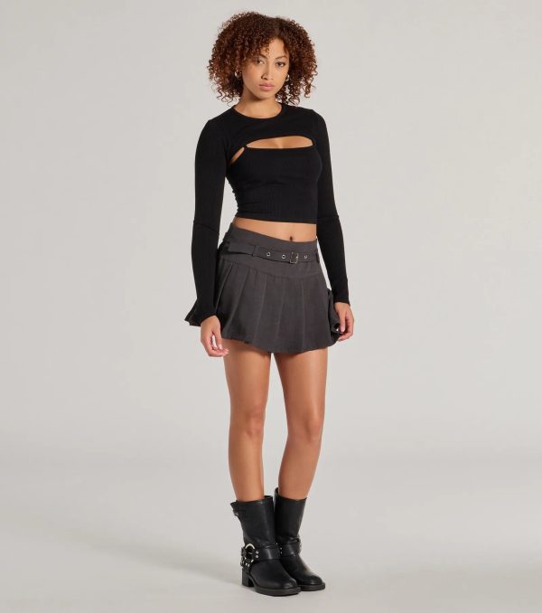 Snuggle Worthy Ribbed Knit Long Sleeve Top - Image 3