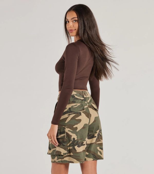Essential Long Sleeve Crew Top - Image 2