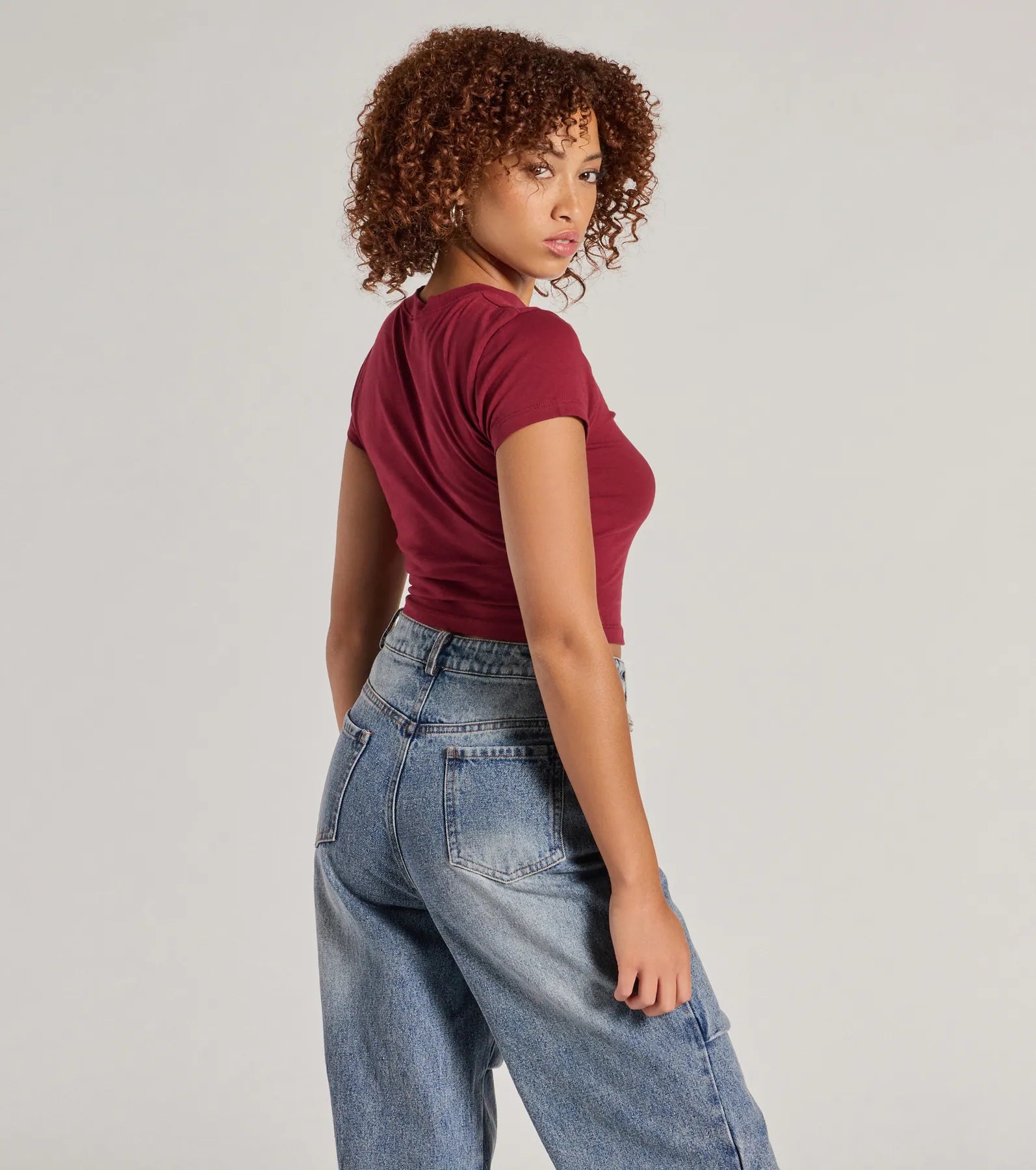 Short n' Sweet Cropped Graphic Tee - Image 2
