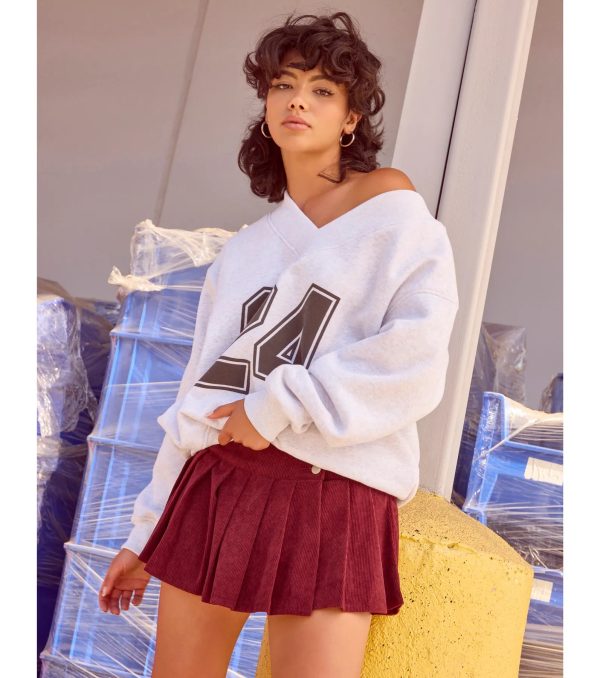 24 Graphic Oversized Pullover Sweatshirt - Image 6