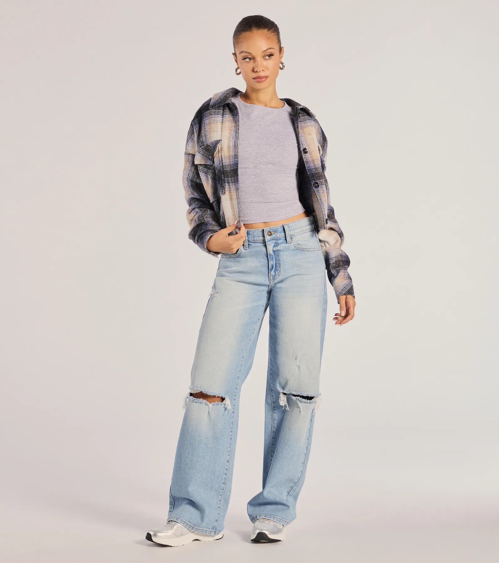 Elevated Staple Open Back Long Sleeve Top - Image 7