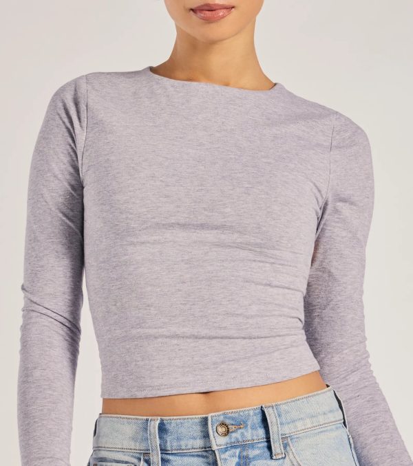Elevated Staple Open Back Long Sleeve Top - Image 8