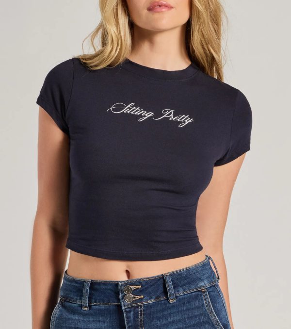 Sitting Pretty Graphic Tee - Image 4