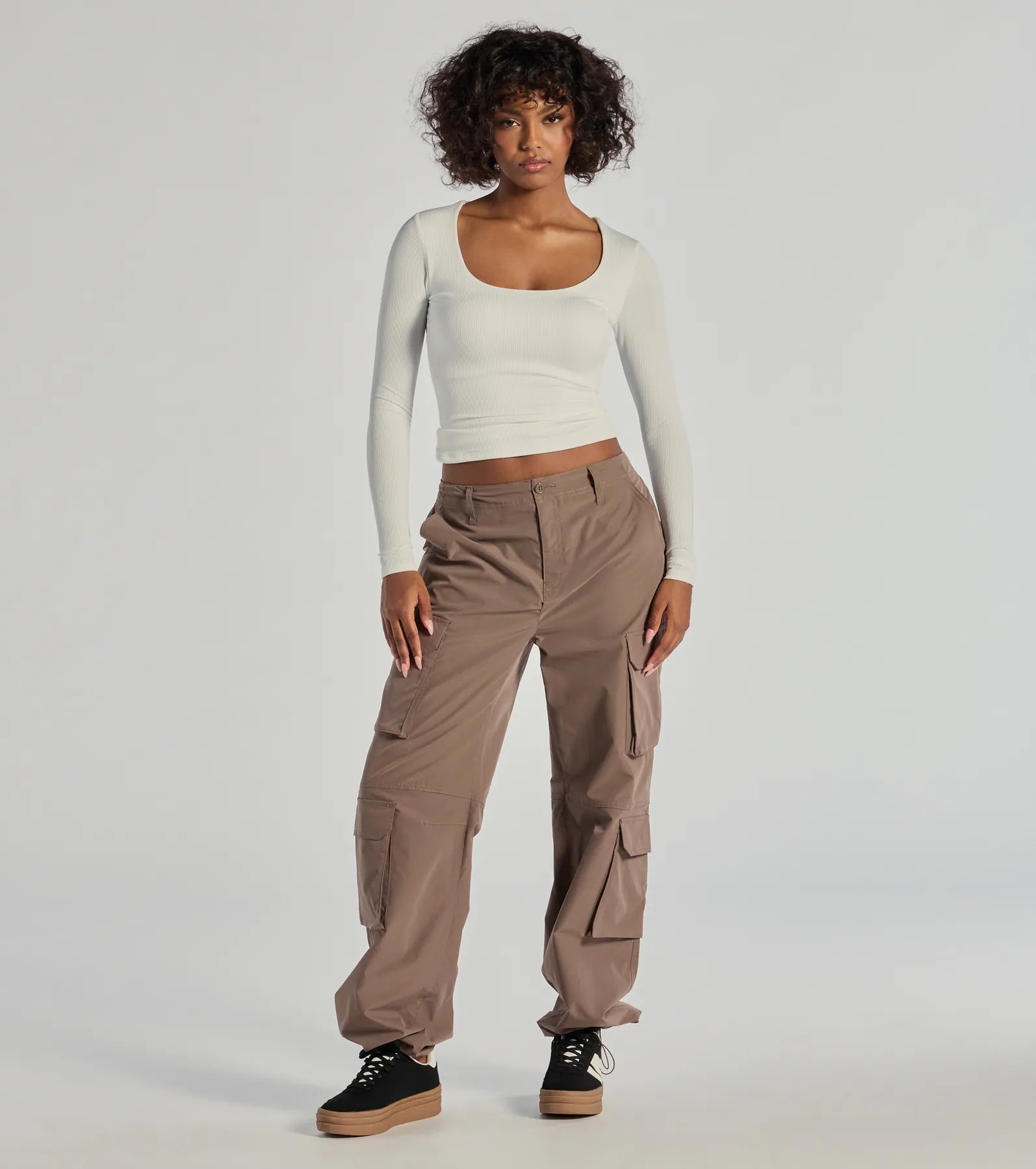 Forever Staple Smooth Knit Long Sleeve Top - Image 3