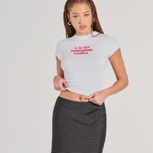 V Is For Vodka Graphic Tee
