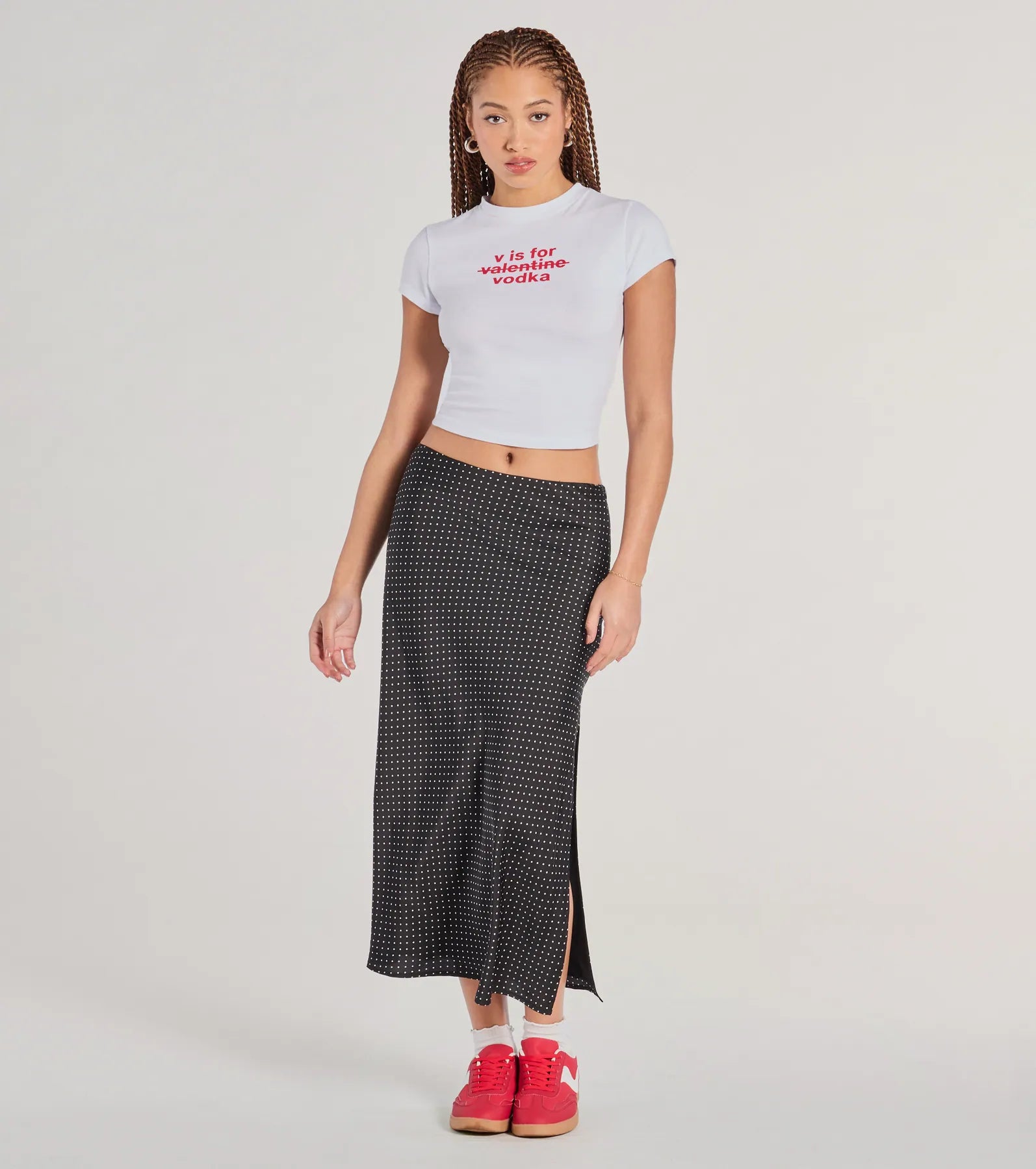 V Is For Vodka Graphic Tee - Image 3