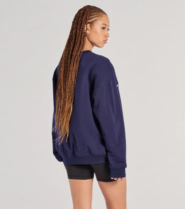Los Angeles Embroidered Oversized Sweatshirt - Image 2