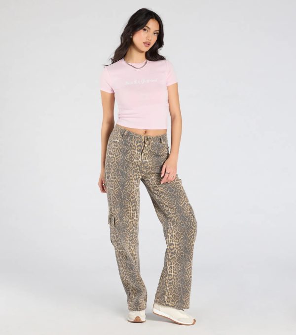 Best Ex Girlfriend Crop Graphic Tee - Image 3