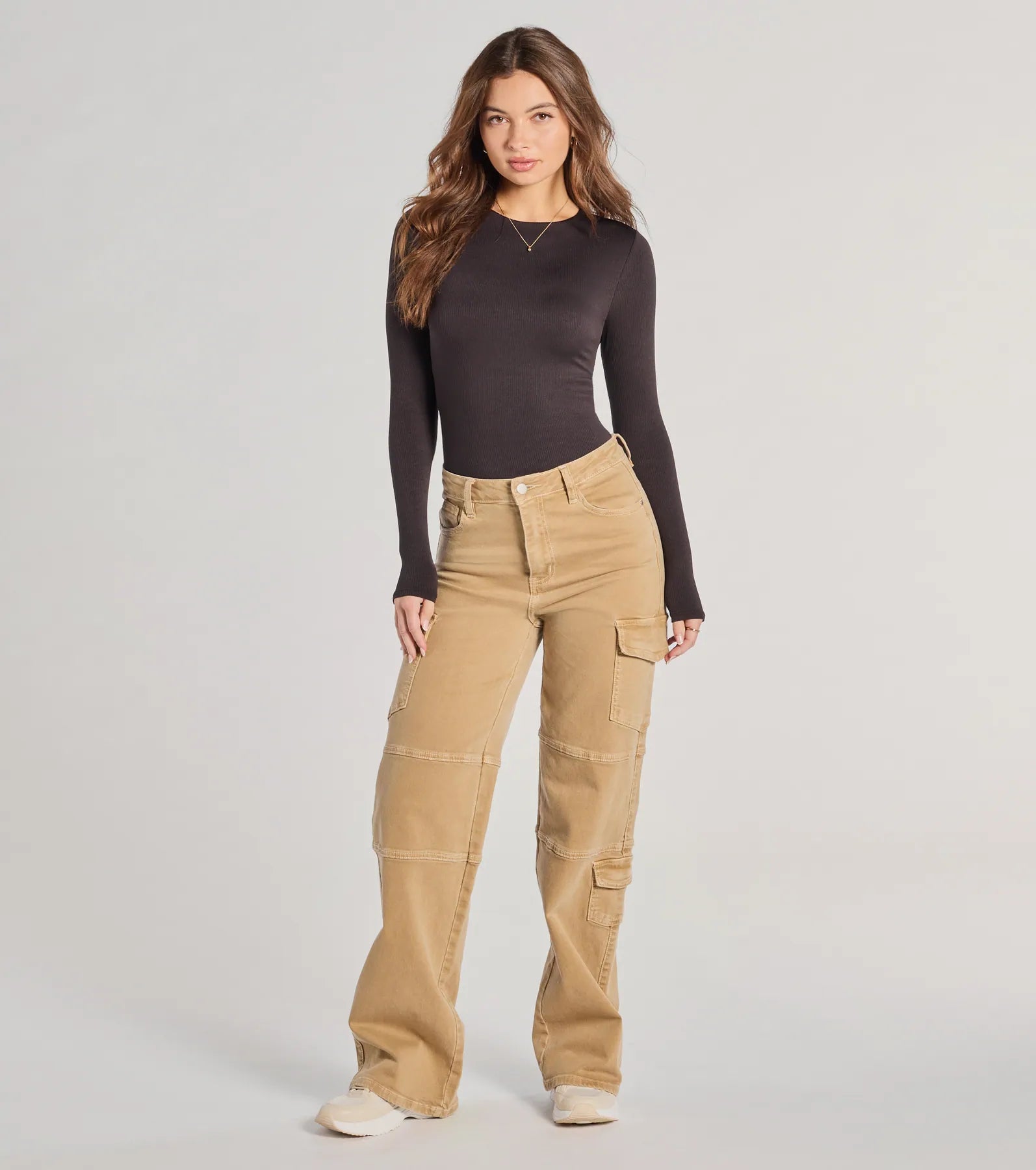 Smooth Moves Long Sleeve Crew Neck Bodysuit - Image 9