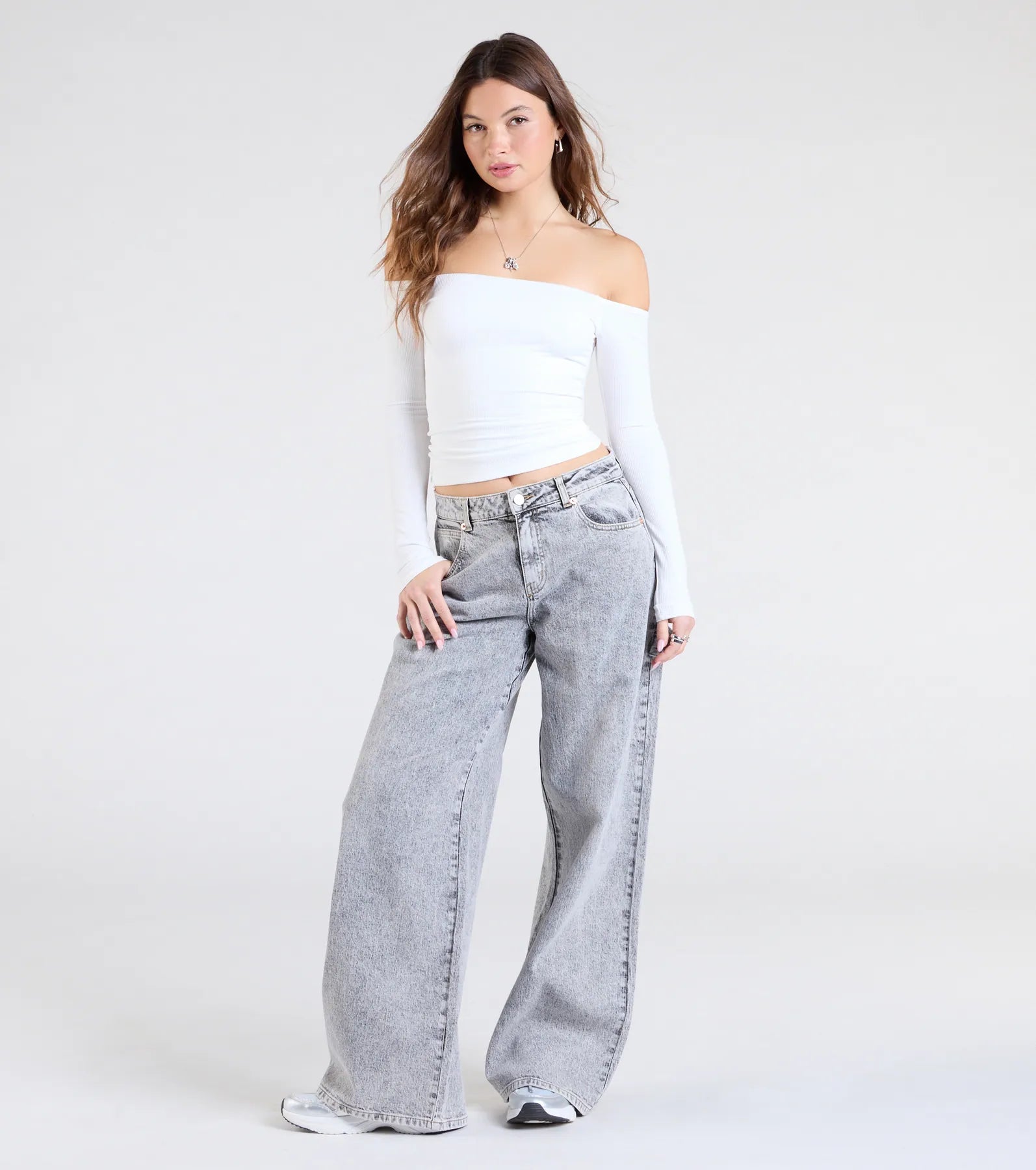 Simply Elevated Off-The-Shoulder Smooth Knit Top - Image 16