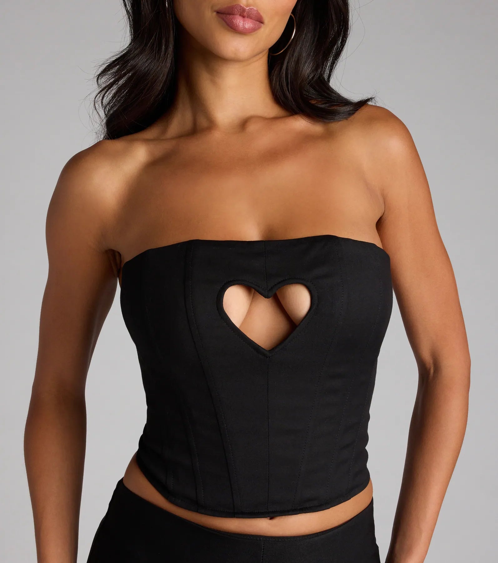 Heartbreaker Status Lace-Up Corset Top - Image 4
