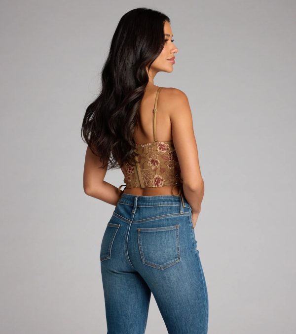 Swoon-Worthy Babe Lace-Up Corset Top - Image 10