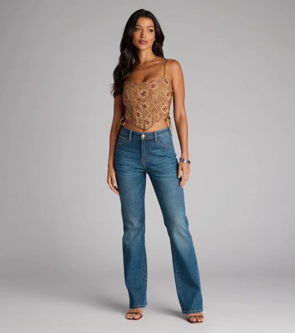Swoon-Worthy Babe Lace-Up Corset Top - Image 11