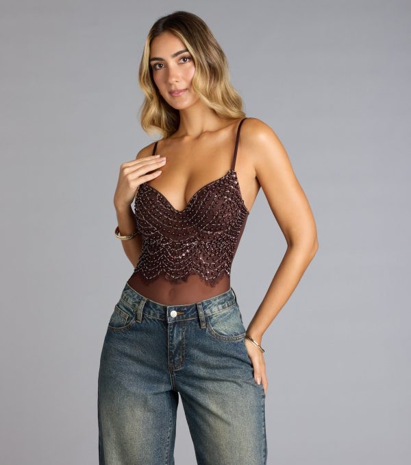 Twisted Angel Embroidered Bodysuit - Image 21