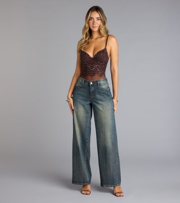 Twisted Angel Embroidered Bodysuit - Image 24