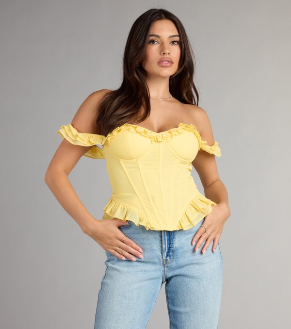 Enchanted Beauty Off-The-Shoulder Corset Top - Image 5