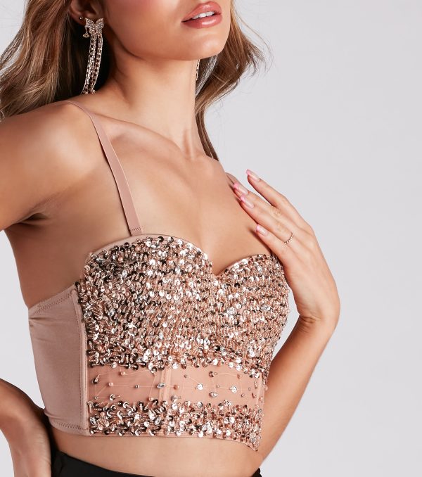 Reign N' Shine Rhinestone Bustier - Image 8