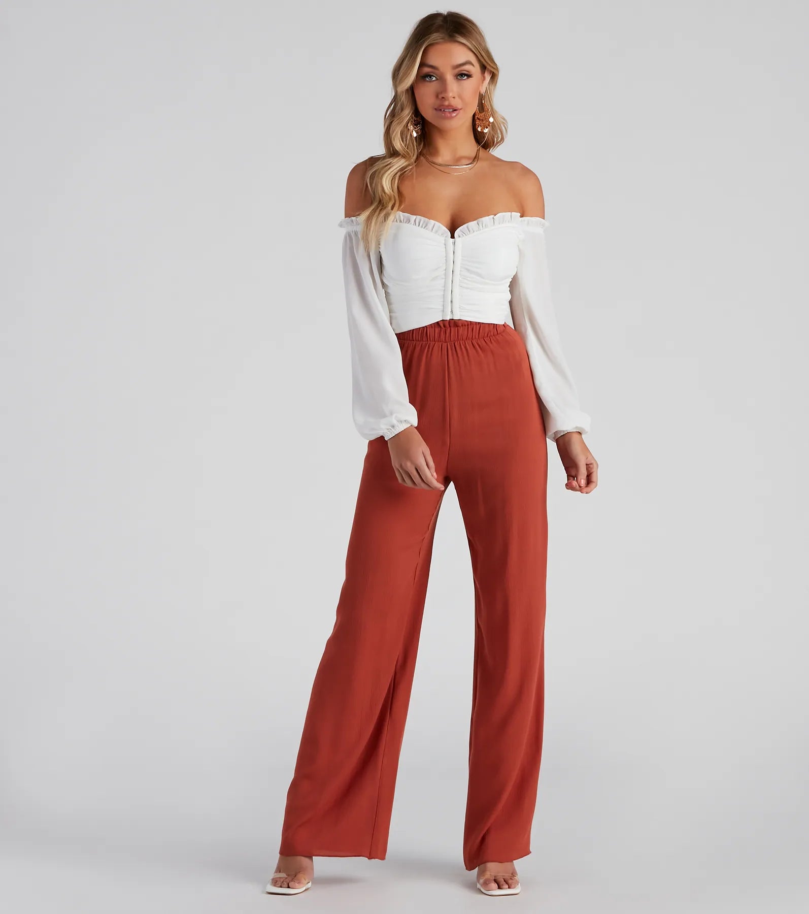 Classic Beauty Off The Shoulder Corset Top - Image 4