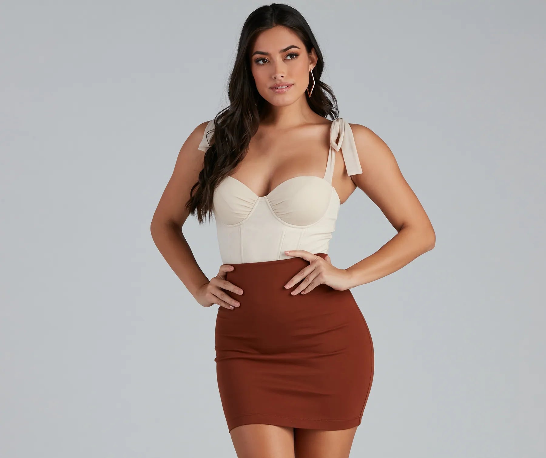 In The Sun Tie Strap Corset - Image 9
