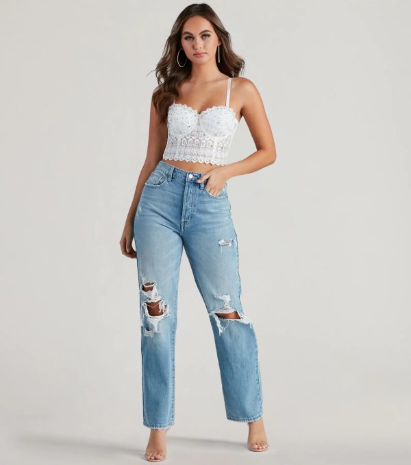 Reigning Lace Bustier Top - Image 9