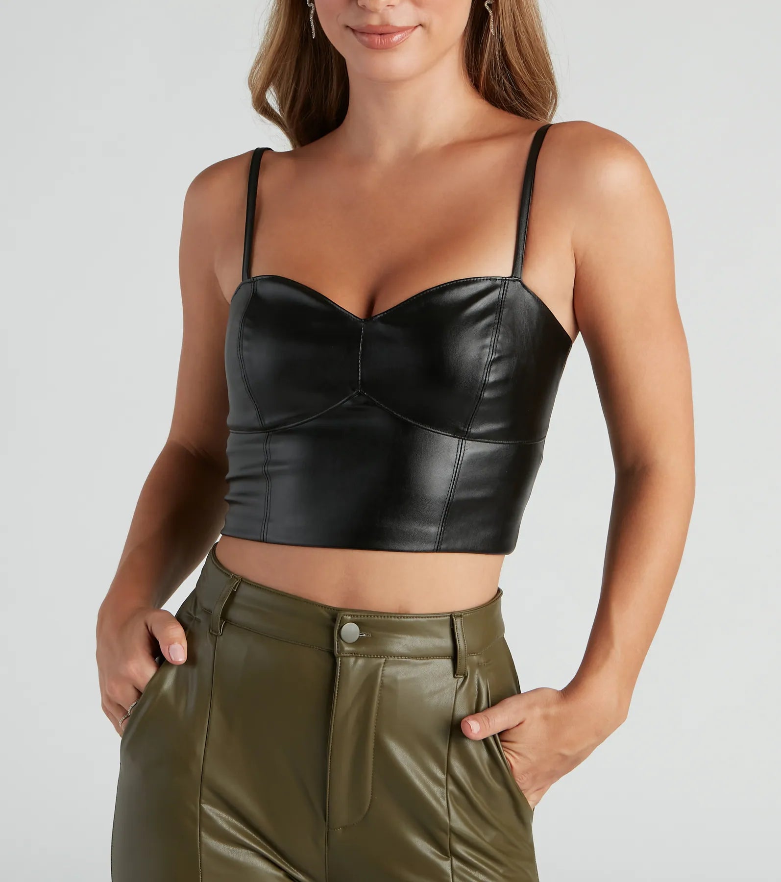 In The Tight Direction Corset Top - Image 7