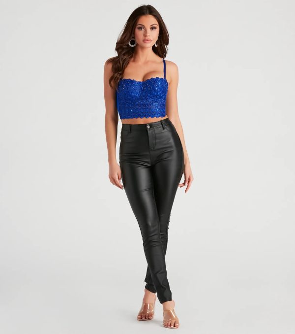 Reigning Lace Bustier Top - Image 15