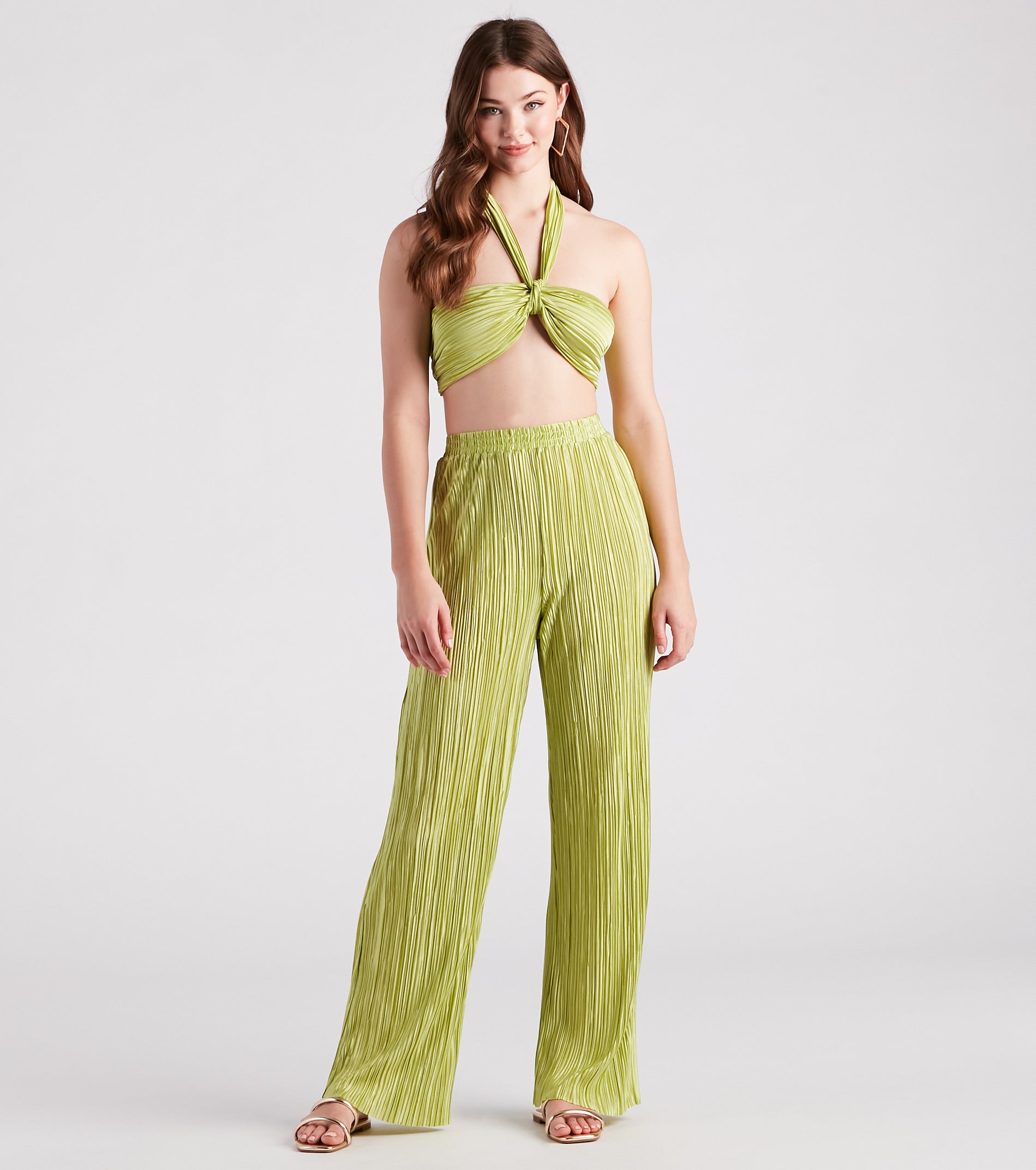 Island Guru Pleated Bandeau Top - Image 3