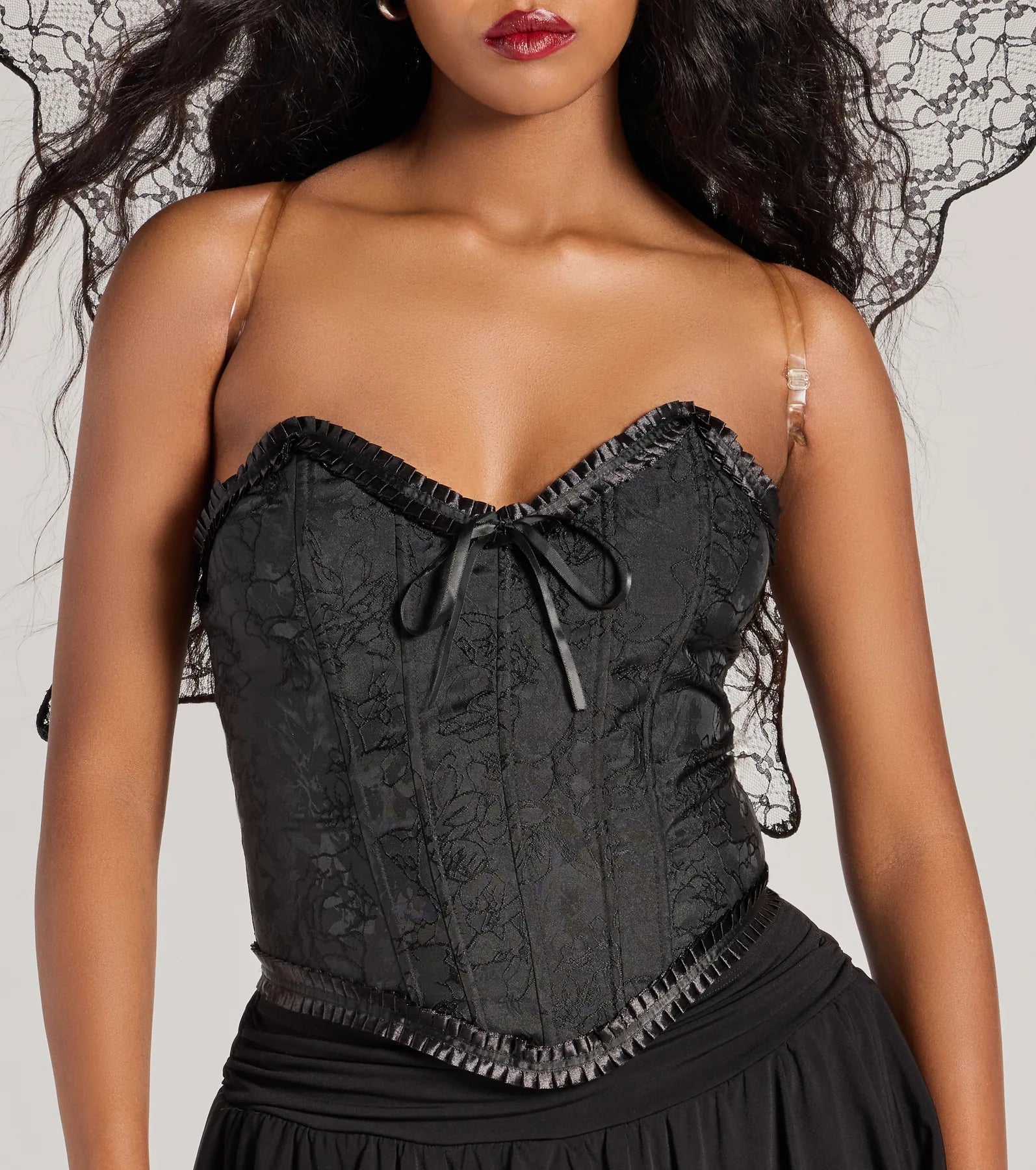 Fallen Fairy Lace-Up Corset Top - Image 4