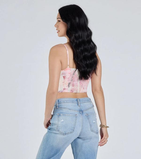 One Of A Kind Multi-Print Corset Top - Image 2
