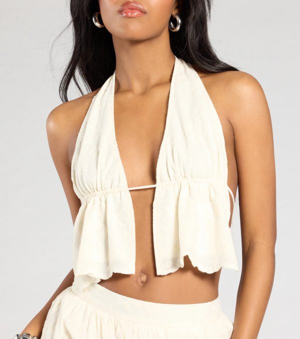 Constant Stunner Open Back Halter Crop Top - Image 4