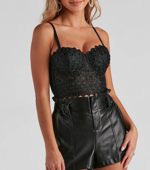 Reigning Lace Bustier Top - Image 8