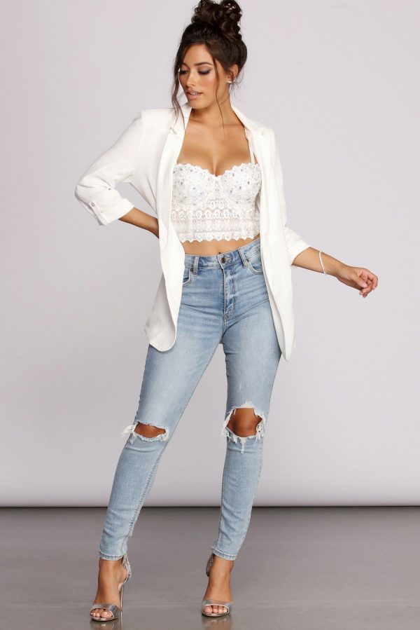 Reigning Lace Bustier Top - Image 24
