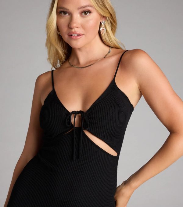 Cutout Crush Hour Midi Dress - Image 3