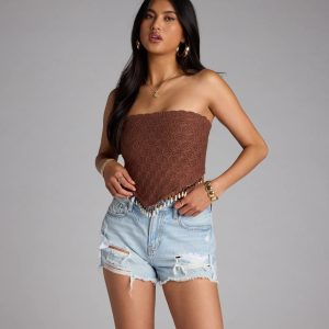 Shell We Dance Crochet Hanky Top