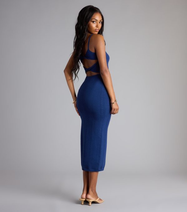 Sultry Mood Cutout Bodycon Midi Dress - Image 6