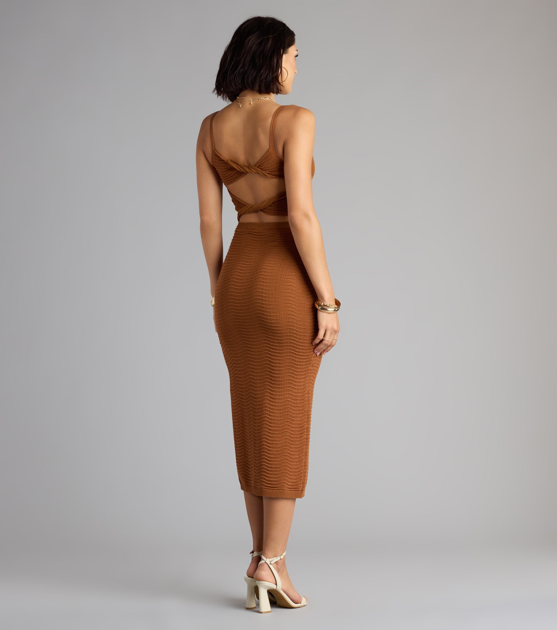 Sultry Mood Cutout Bodycon Midi Dress - Image 10