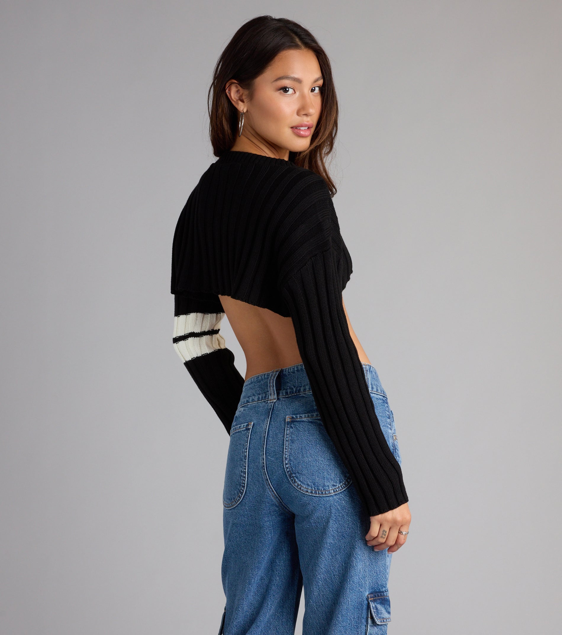 Varsity Vibes Sweater Topper - Image 2