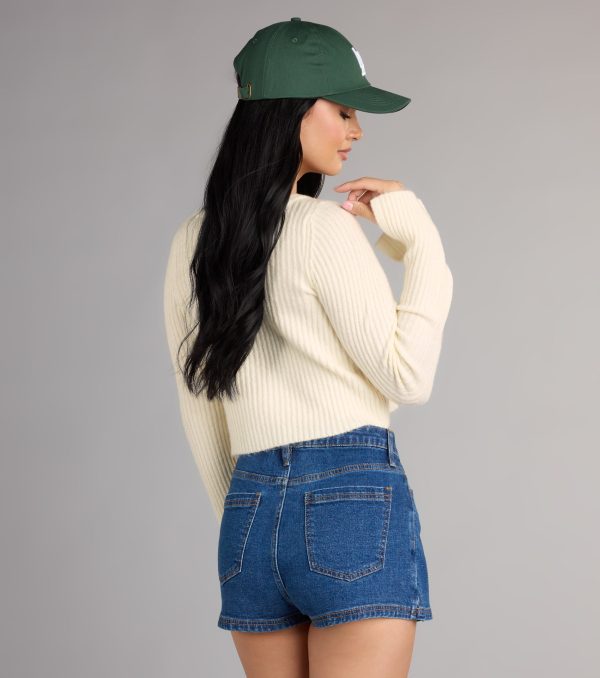 Cozy Charm Tie Front Sweater - Image 3