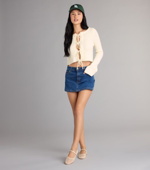 Cozy Charm Tie Front Sweater - Image 4