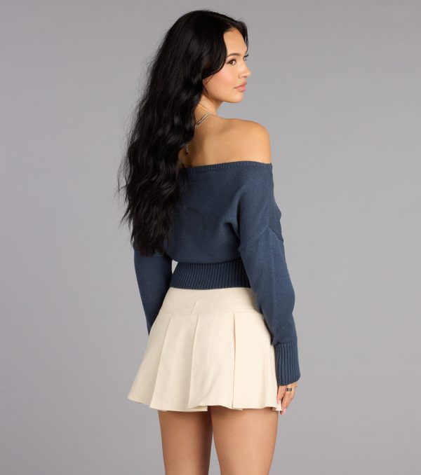 Sunday Edit Off-The-Shoulder Sweater - Image 2
