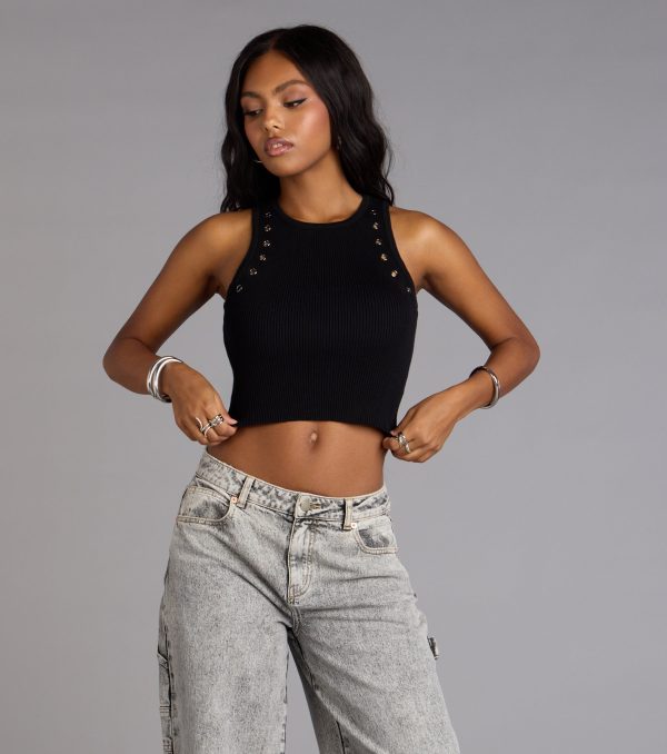 Streetwear Vibes Crop Tank Top