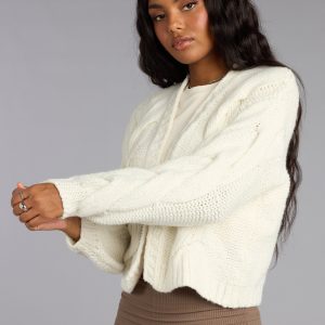 Cozy Up Cable Knit Cardigan