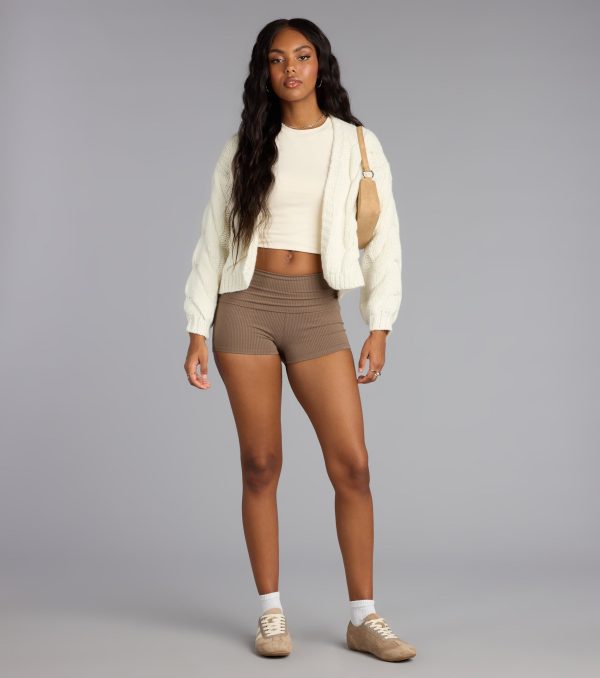 Cozy Up Cable Knit Cardigan - Image 3