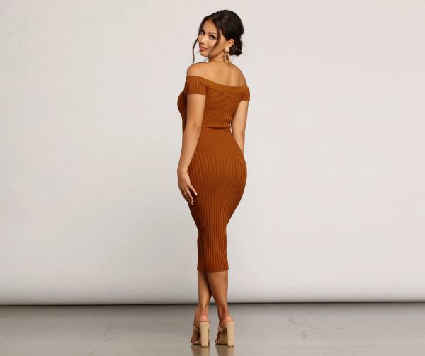 Keepin' Knit Stylish Sweater Dress - Image 2