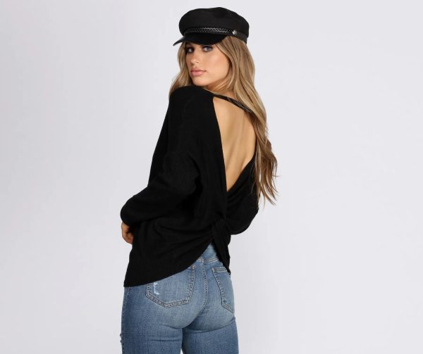 What's Knot To Like Pullover - Image 11