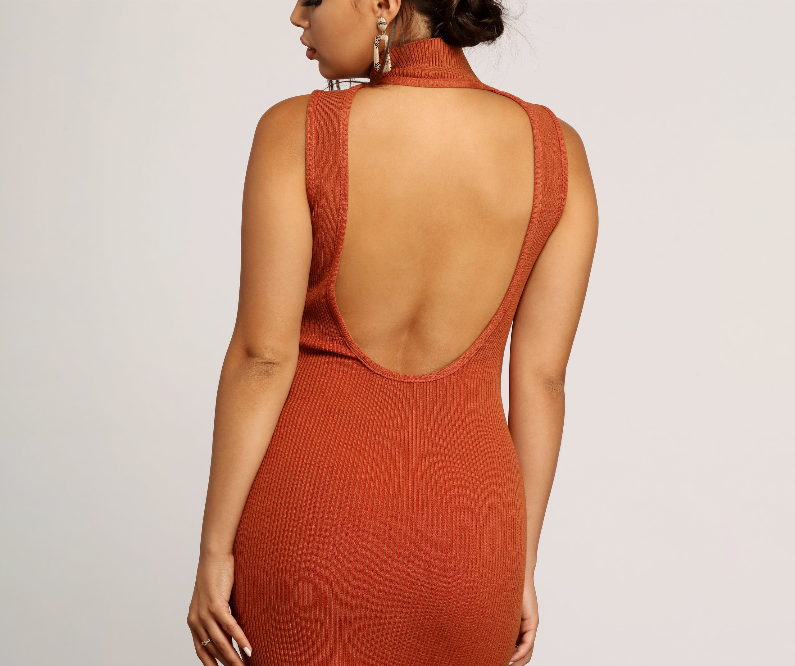 Owning Knit Midi Dress - Image 3