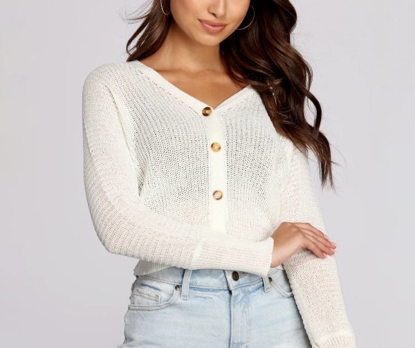 Keeping Knit Cute Cardigan - Image 3