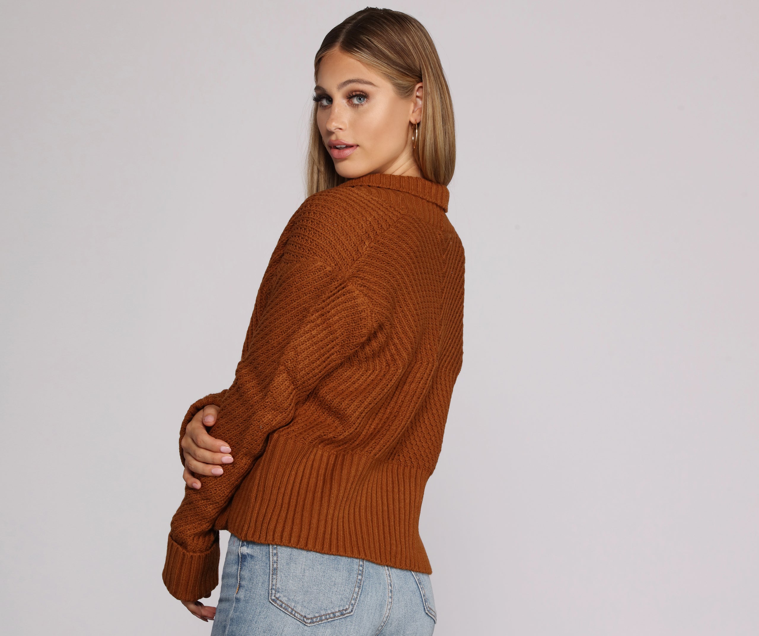 Want It Shawl Knit Cardigan - Image 6
